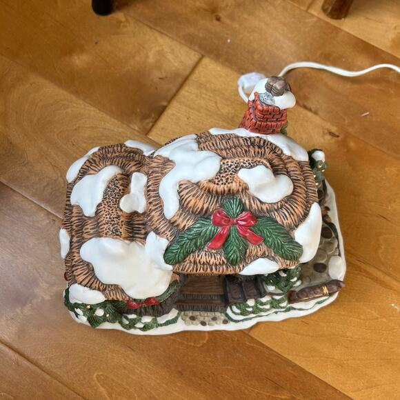 FITZ and FLOYD Holiday Hamlet Tavern In The Woods - Enchanted Forrest w/ BOX - Picture 8 of 15